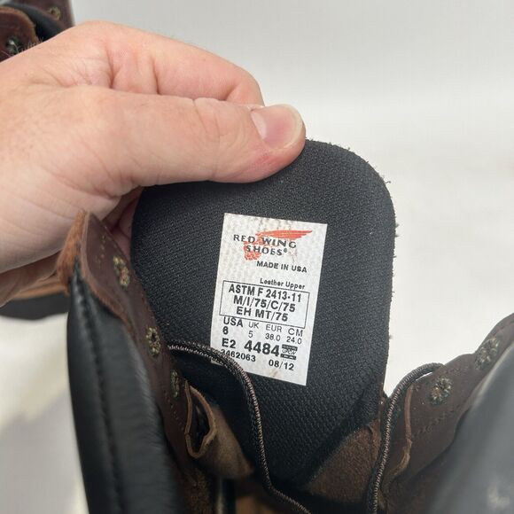 Red Wing 4484 Met Guard Steel Toe Work Boots 2024 - Picture 8 of 10